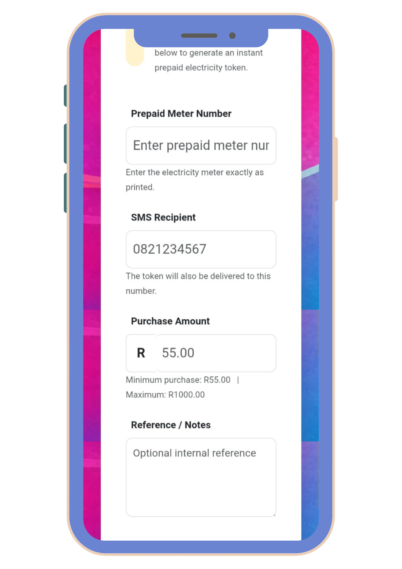 Main App Screen