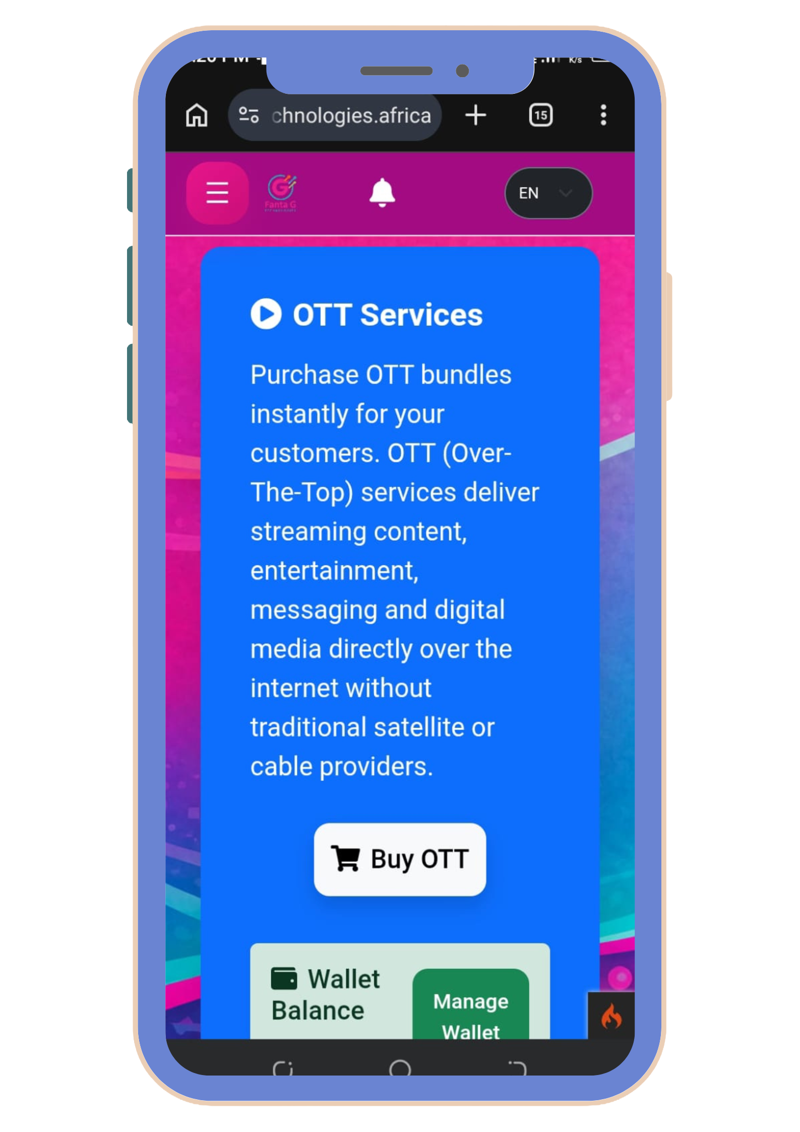 Main App Screen