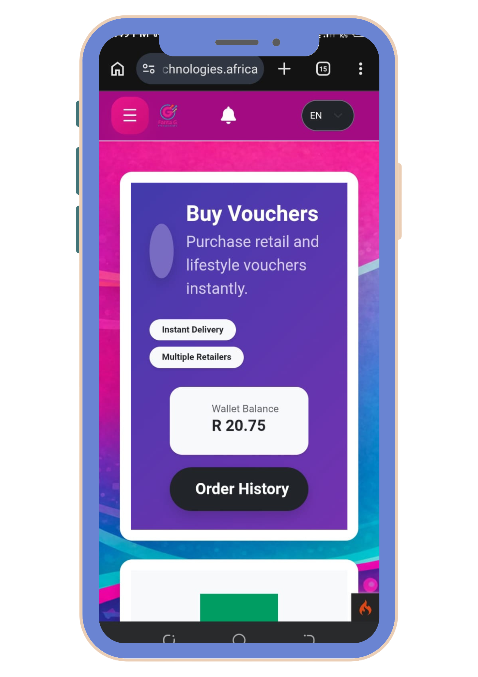 Main App Screen
